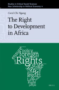 New Release: The Right to Development in Africa